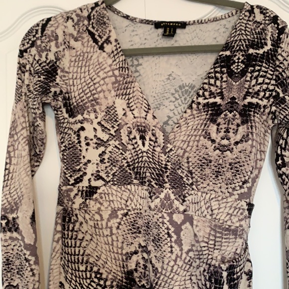 Snakeprint revamped dress - Picture 3 of 5